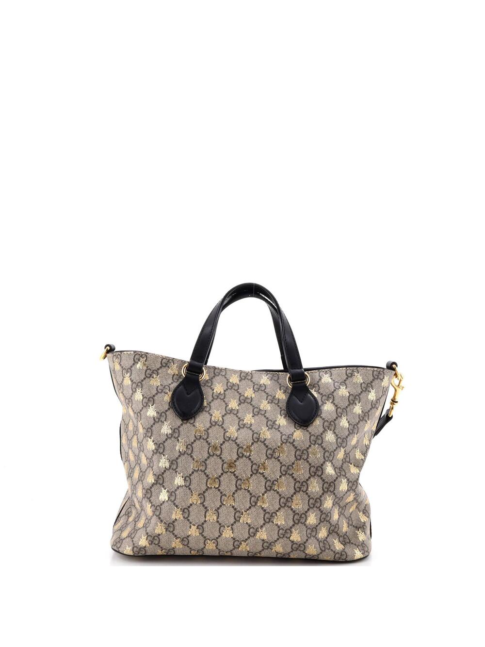 Gucci Convertible Soft Tote Printed Gg #377561G10B - Picture 3 of 7